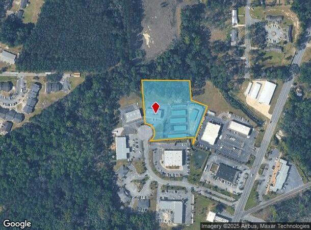  1710 Boulevard Sq, Waycross, GA Parcel Map