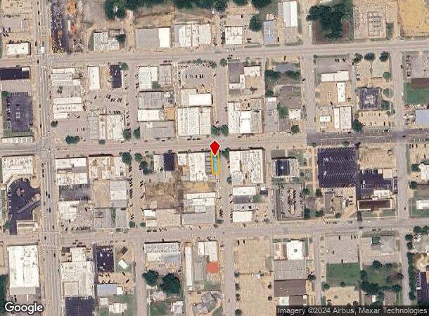  126 E Dewey Ave, Sapulpa, OK Parcel Map