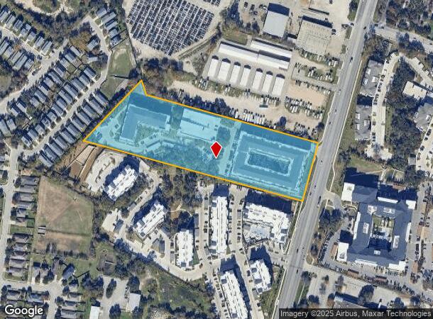 8100 S Congress Ave, Austin, TX Parcel Map