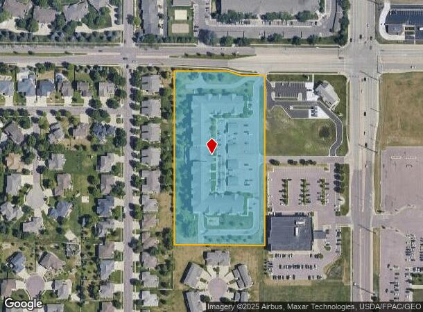  1019 E Sunrise Pl, Sioux Falls, SD Parcel Map