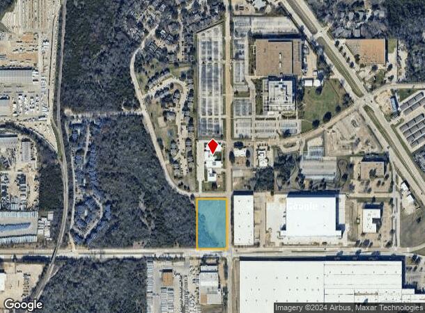  4019 Joseph Hardin Dr, Dallas, TX Parcel Map