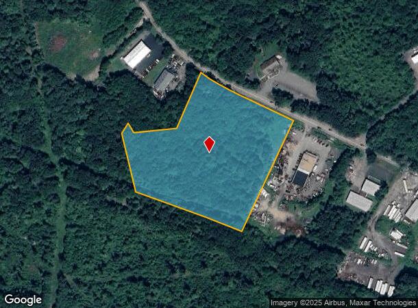 153 Davis St, Douglas, MA Parcel Map