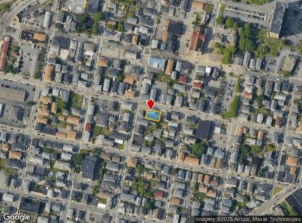 301 Hope St, Fall River, MA Parcel Map
