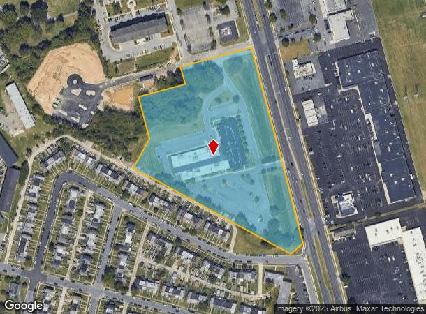  1576 Merritt Blvd, Dundalk, MD Parcel Map