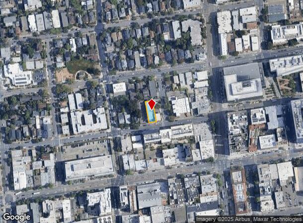 2017 Berkeley Way, Berkeley, CA Parcel Map