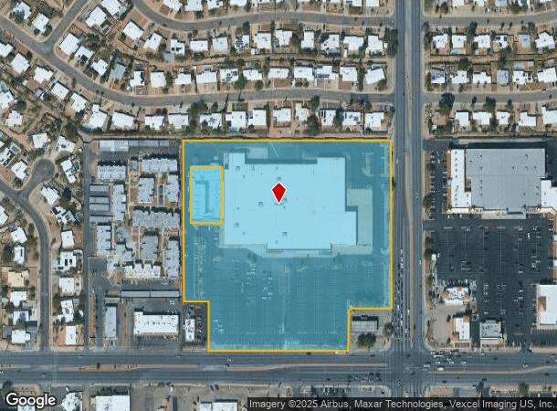 7001 E Broadway Blvd, Tucson, AZ Parcel Map
