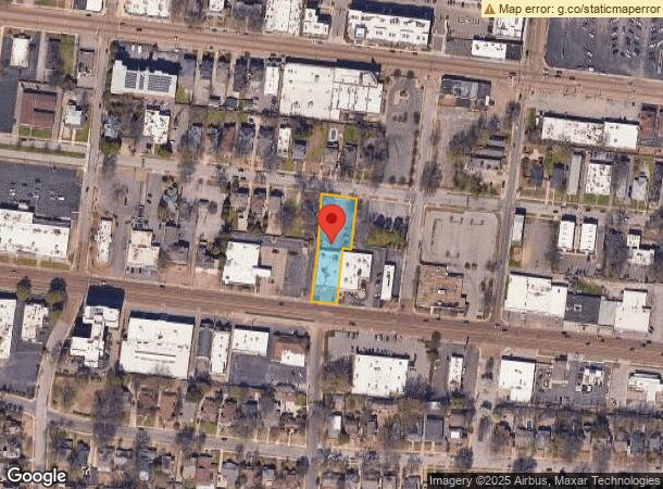  1540 Union Ave, Memphis, TN Parcel Map