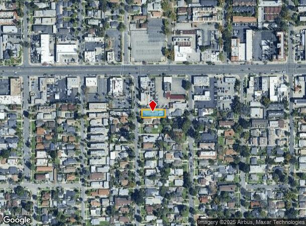 36 S Berkeley Ave, Pasadena, CA Parcel Map