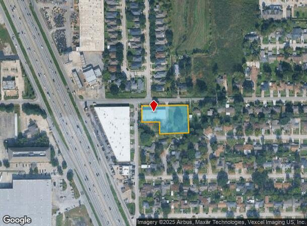 261 W Rittenhouse St, Houston, TX Parcel Map