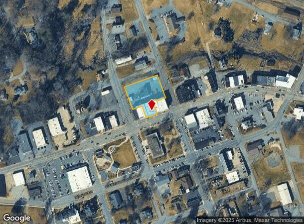 34 W Main Ave, Taylorsville, NC Parcel Map