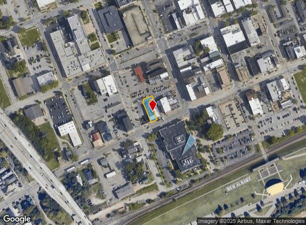  122 W Main St, New Albany, IN Parcel Map