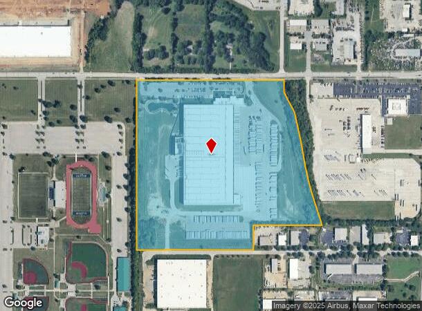 20701 W 159Th St, Olathe, KS Parcel Map