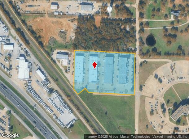1402 N Corinth St, Corinth, TX Parcel Map
