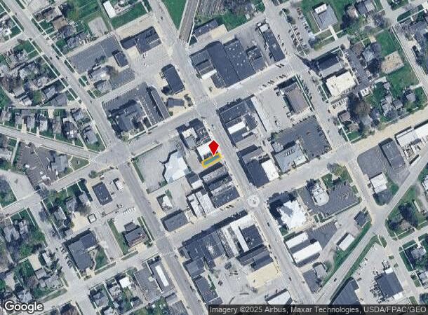  719 N Perry St, Napoleon, OH Parcel Map
