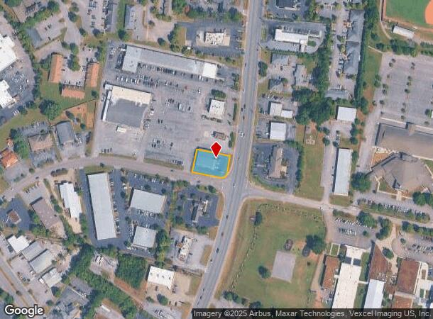  1801 Memorial Blvd, Murfreesboro, TN Parcel Map