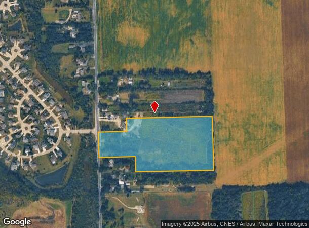  8435 Whittaker Rd, Ypsilanti, MI Parcel Map