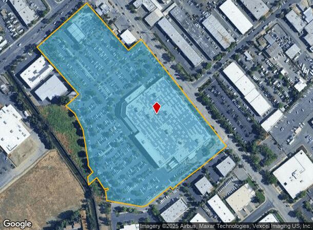  2400 Monument Blvd, Concord, CA Parcel Map