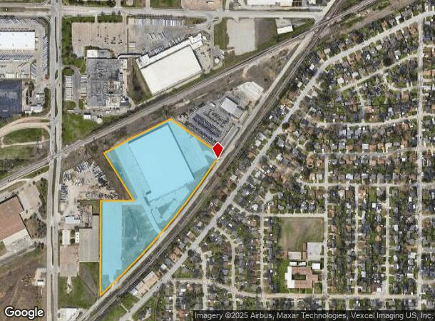 3951 Old Denton Rd, Haltom City, TX Parcel Map