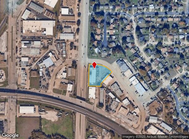 601 E Walnut Cir, Garland, TX Parcel Map