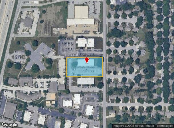 405 S Clairborne Rd, Olathe, KS Parcel Map