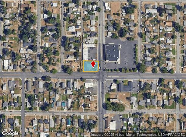  2023 E Wellesley Ave, Spokane, WA Parcel Map