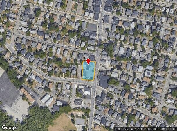  817 Moody St, Waltham, MA Parcel Map