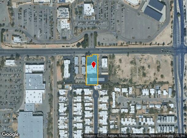 13 W Wetmore Rd, Tucson, AZ Parcel Map