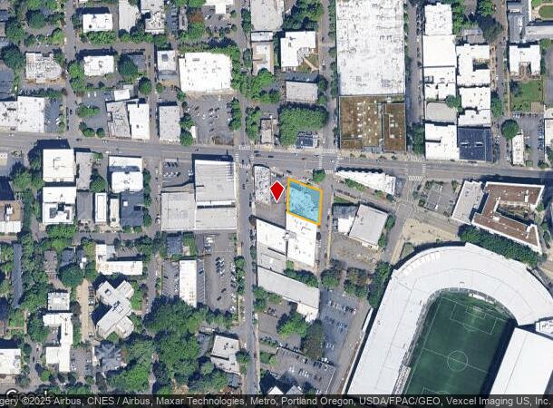 2050 W Burnside St, Portland, OR Parcel Map