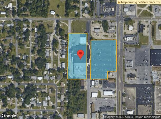  116 S Tyndall Pkwy, Panama City, FL Parcel Map