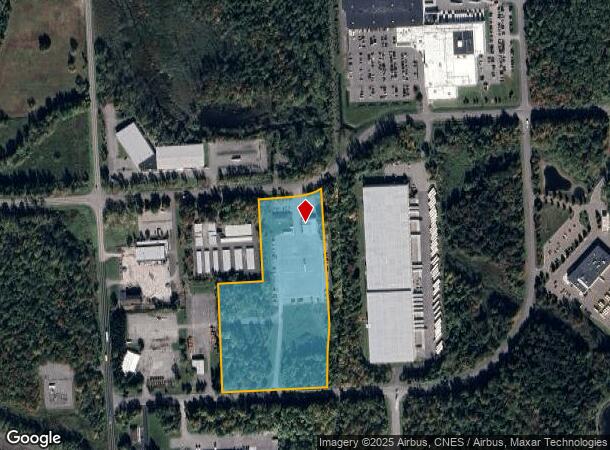 2738 W Entry Rd, Baldwinsville, NY Parcel Map