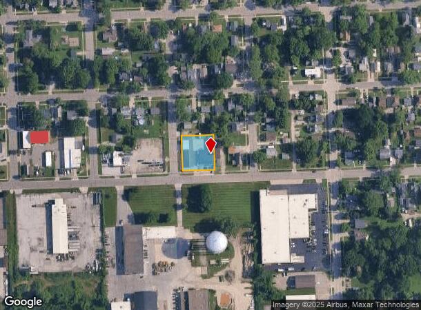 1717 Bancroft St, Port Huron, MI Parcel Map