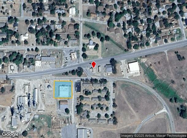  1001 E Omega St, Henrietta, TX Parcel Map