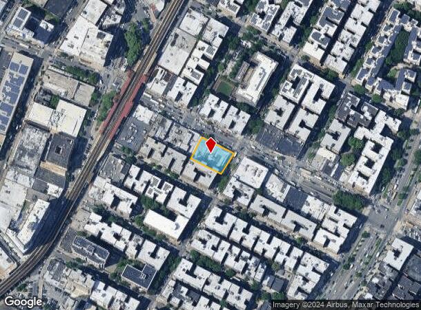  54 E 170Th St, Bronx, NY Parcel Map