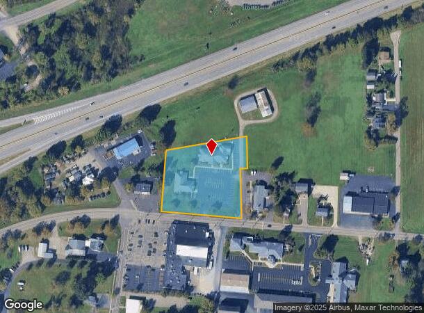455 Maple St, Big Flats, NY Parcel Map