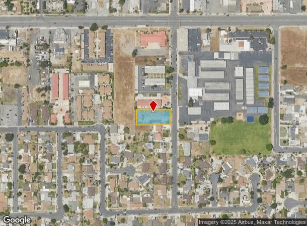  8582 Tamarind Ave, Fontana, CA Parcel Map