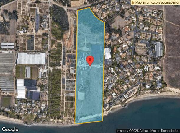  5295 Shoreline Dr, Santa Barbara, CA Parcel Map