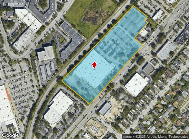  19500 S Dixie Hwy, Cutler Bay, FL Parcel Map