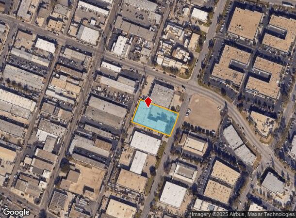  1595 Walter St, Ventura, CA Parcel Map