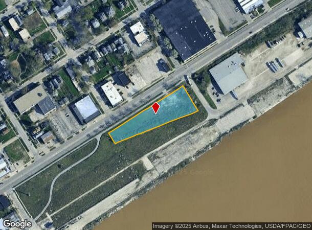 1338 N Summit St, Toledo, OH Parcel Map