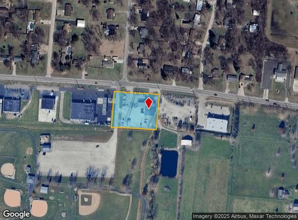 4021 W Route 122, Franklin, OH Parcel Map