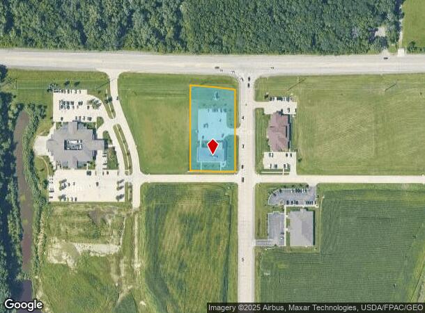 2413 W Ridgeway Ave, Waterloo, IA Parcel Map
