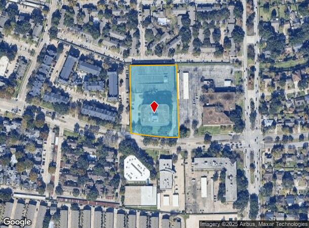  9800 Richmond Ave, Houston, TX Parcel Map