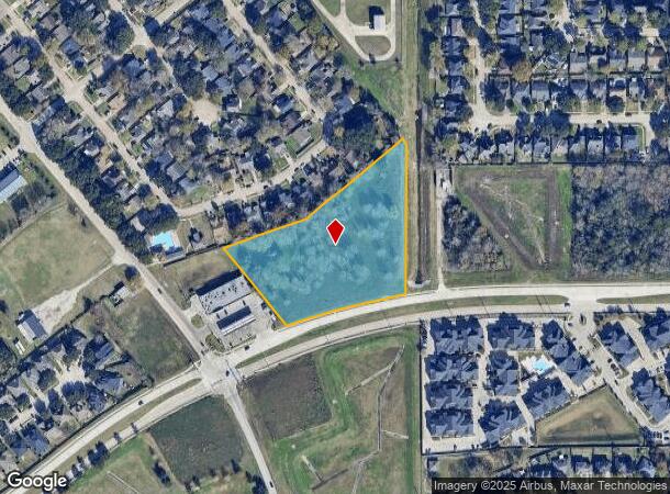 Beechnut Blvd, Houston, TX Parcel Map