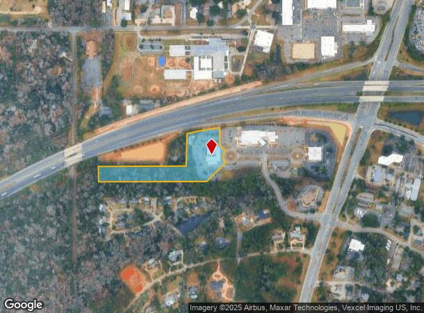  1260 Metropolitan Blvd, Tallahassee, FL Parcel Map