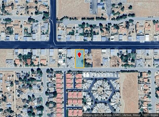  4261 Stetson Ave, Rosamond, CA Parcel Map