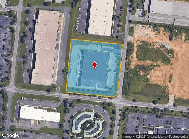 110 Executive Dr, Newark, DE Parcel Map