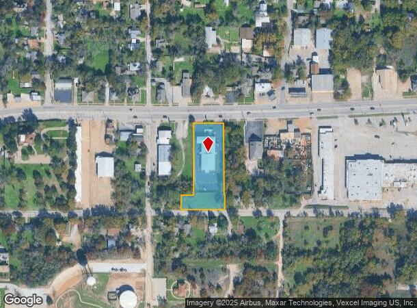 809 Palo Pinto St, Weatherford, TX Parcel Map