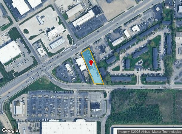  7711 Pendleton Pike, Indianapolis, IN Parcel Map