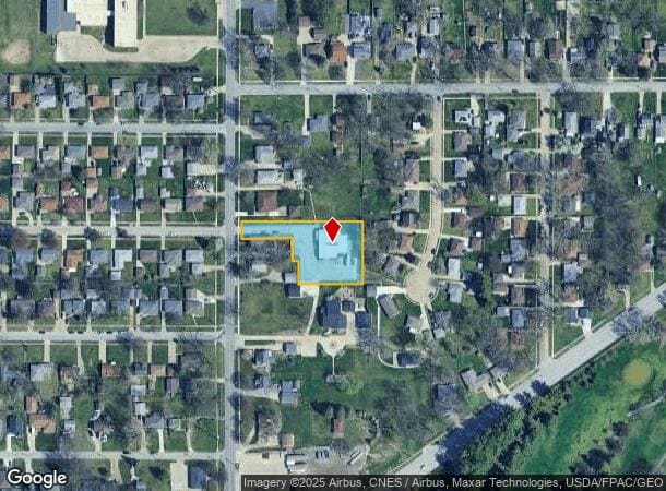 3023 E 29Th St, Des Moines, IA Parcel Map