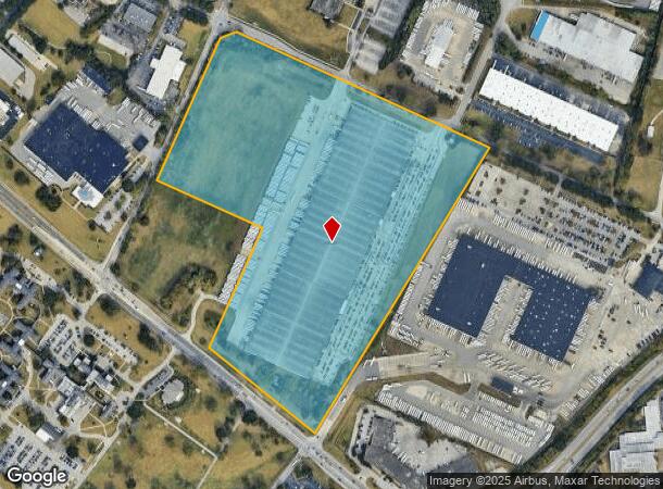  2107 Leestown Rd, Lexington, KY Parcel Map